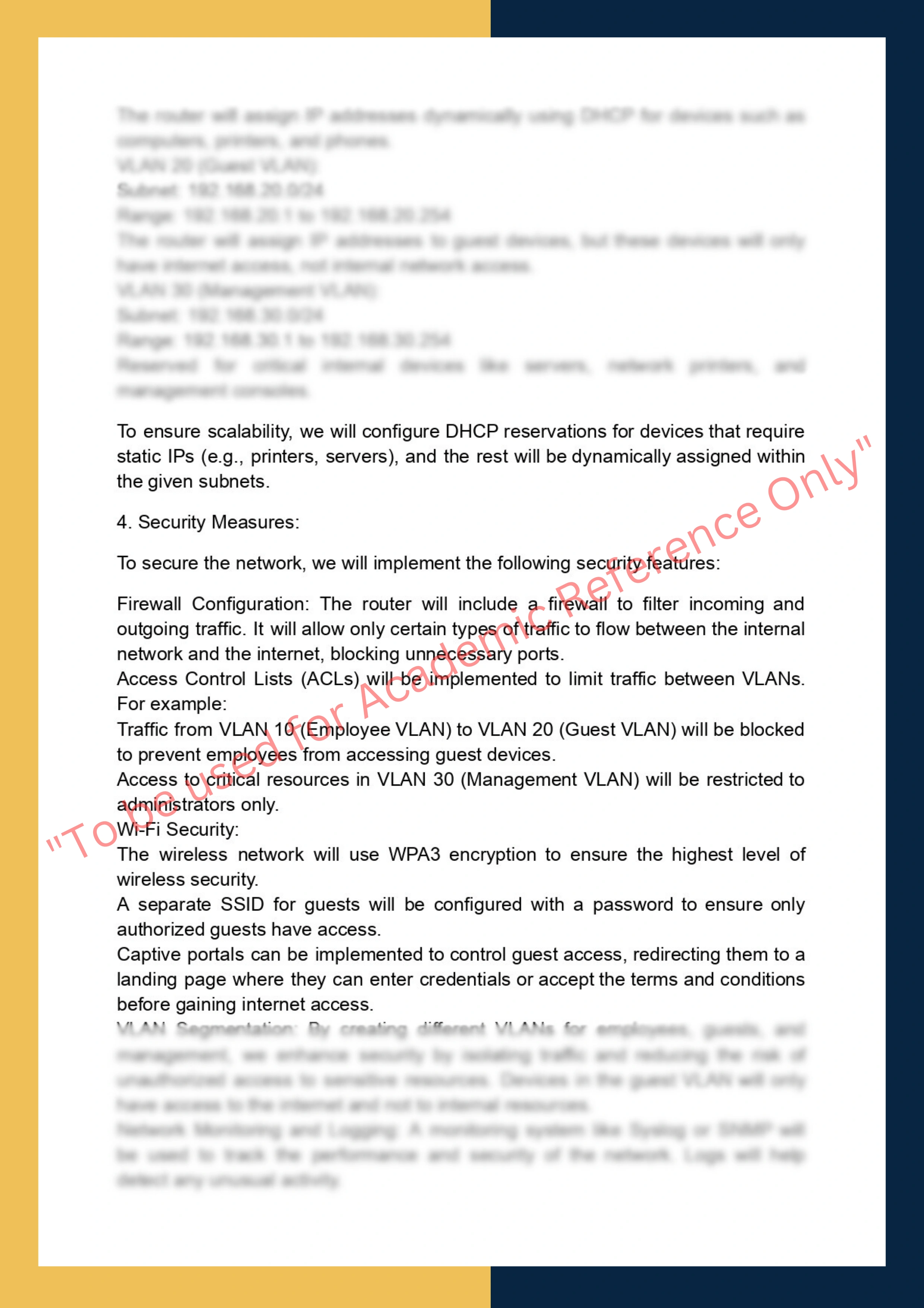 ITC201 - Networking Fundamentals 3